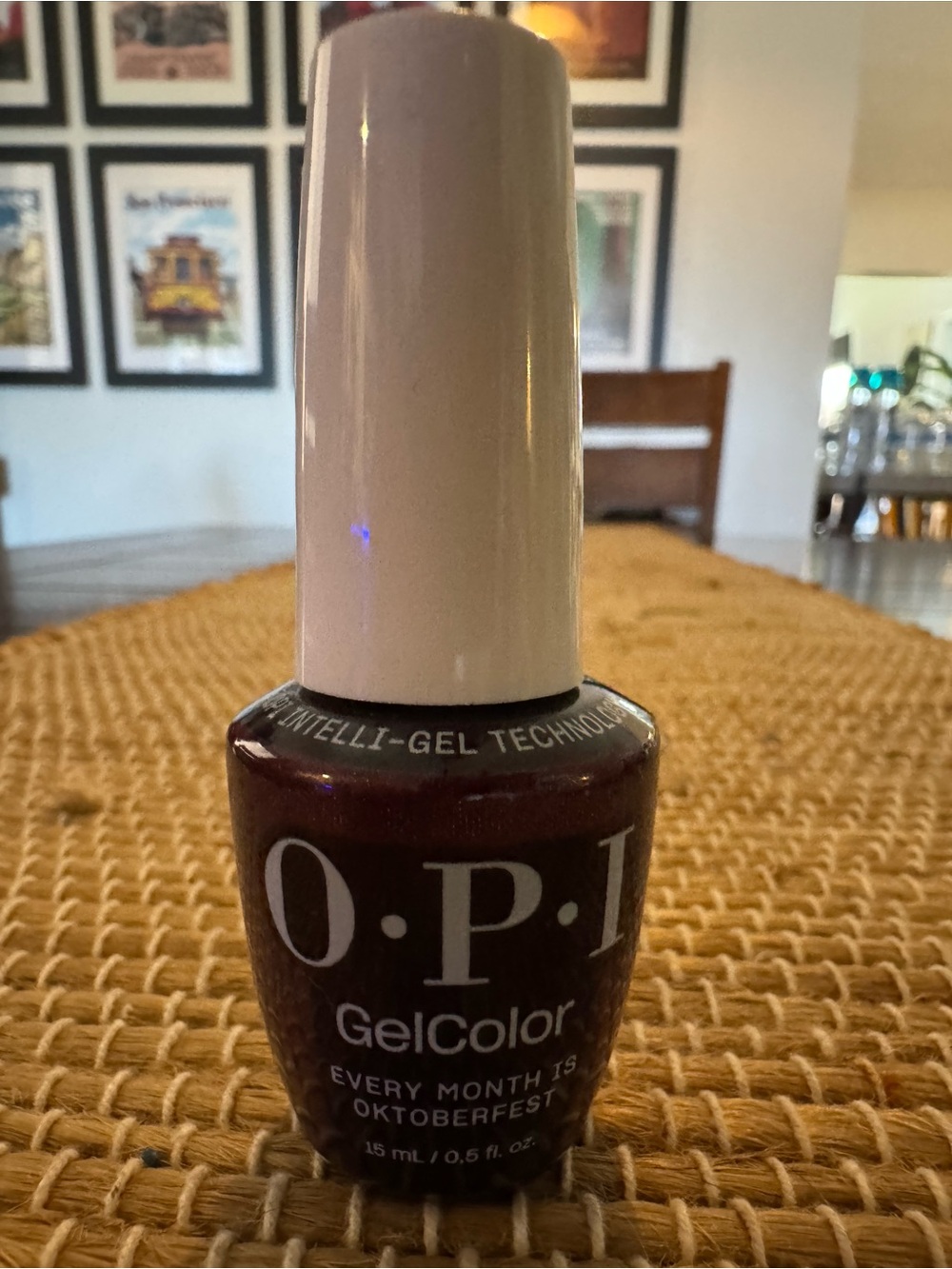 OPI GelColor Nail Polish - Deep Burgundy